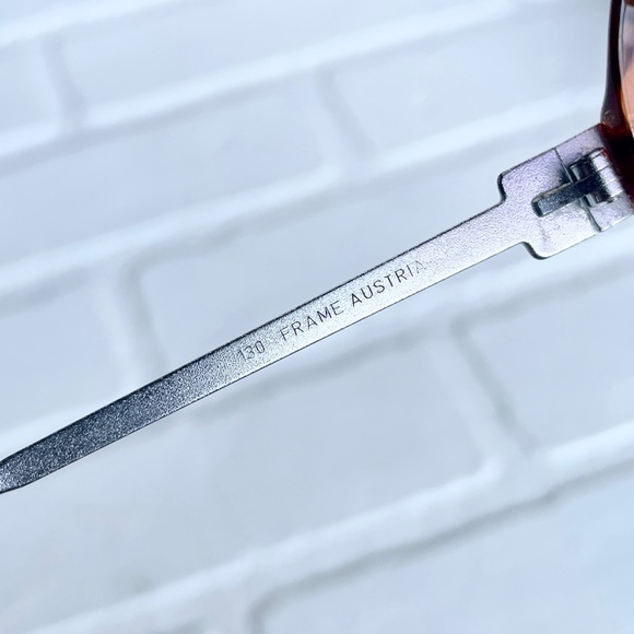 VIENNALINE | Vintage Ambre Oval Eye Glasses Made In Austria - Picture 10 of 10